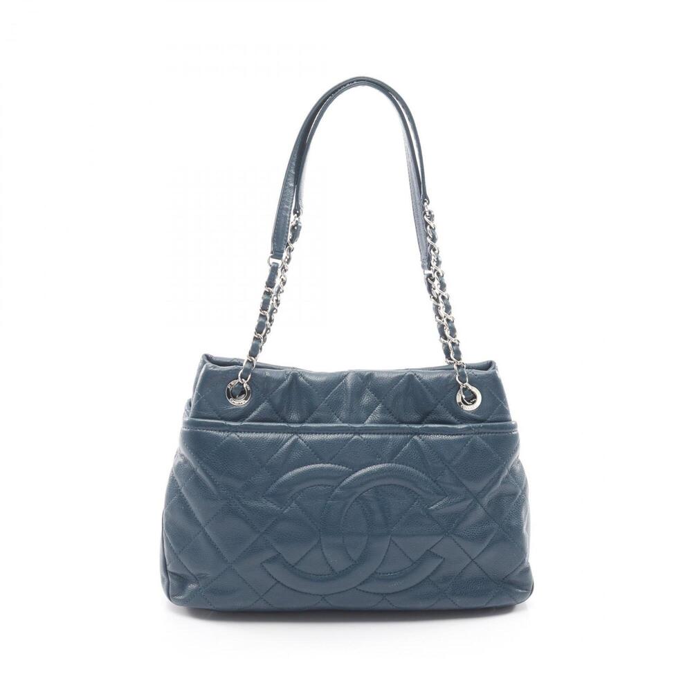 Chanel Matelassé Tote Bag/Handbag, Caviar Leather (Grained Calfskin), Women's...